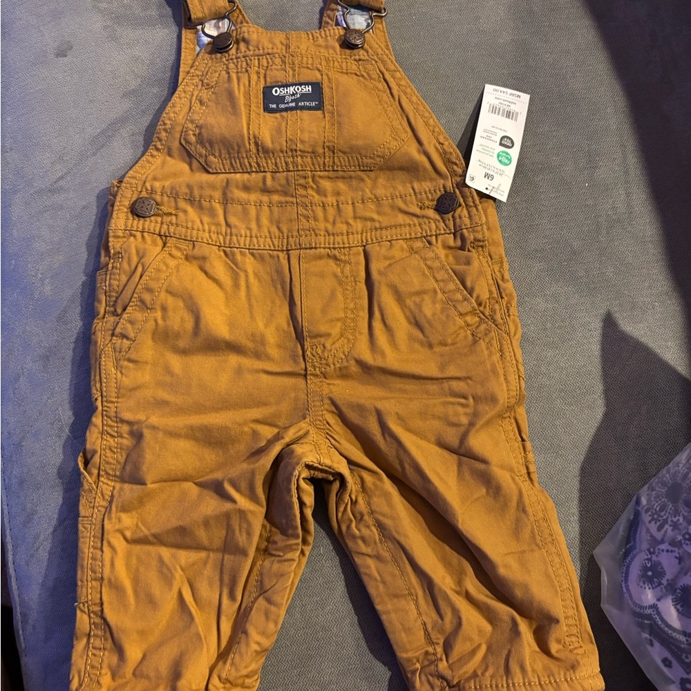 OshKosh B'gosh Kids Brown Overalls